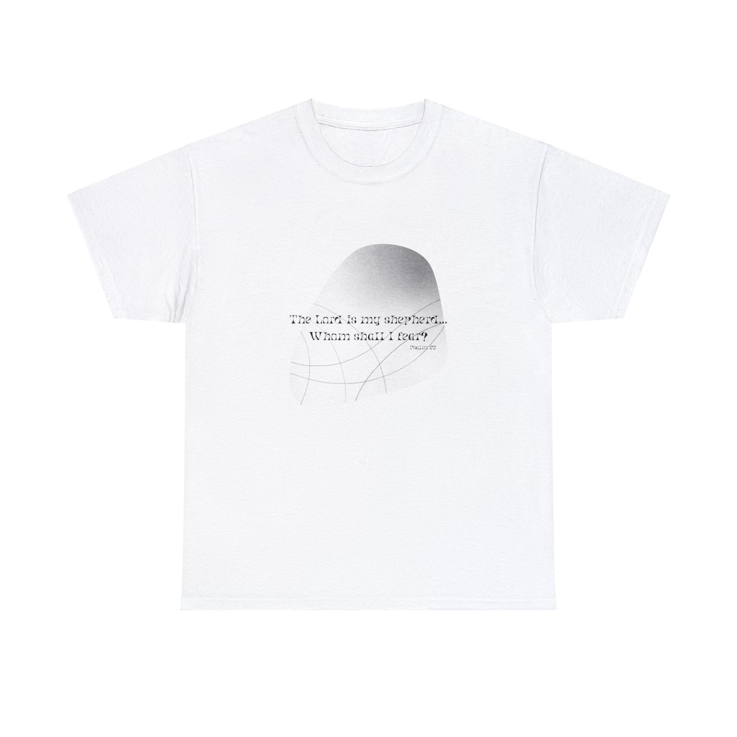 Unisex Heavy Cotton Tee - with Quote, typography