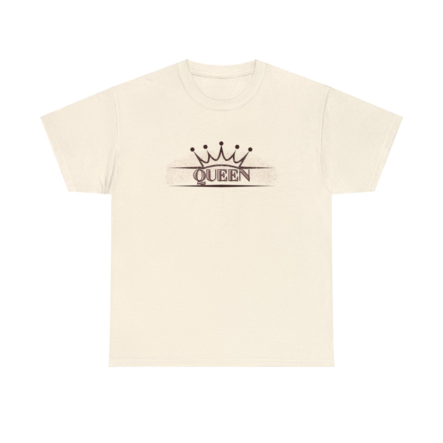 Heavy Cotton Tee - Queen Typography