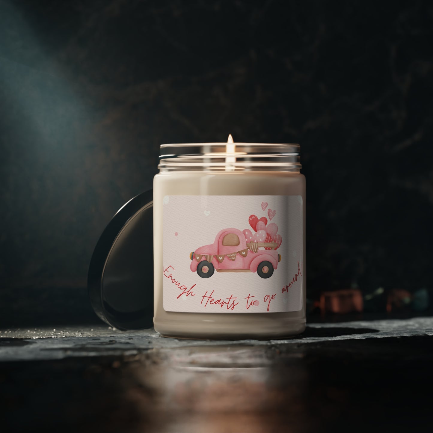 Scented Soy Candle with unique design, 9oz