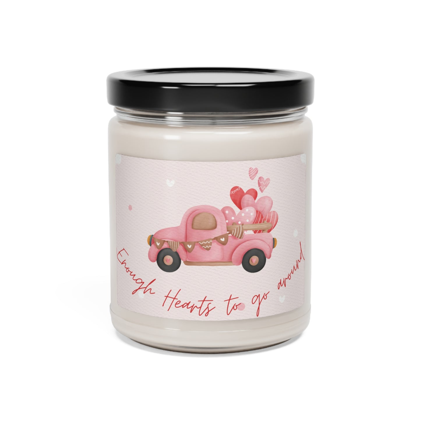 Scented Soy Candle with unique design, 9oz