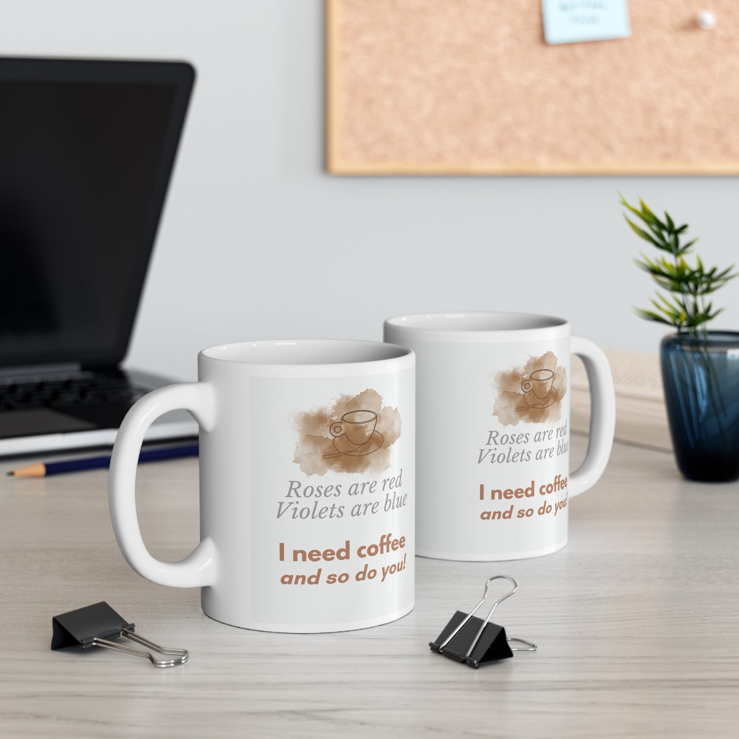 Ceramic Mug 11oz - quotes, typography