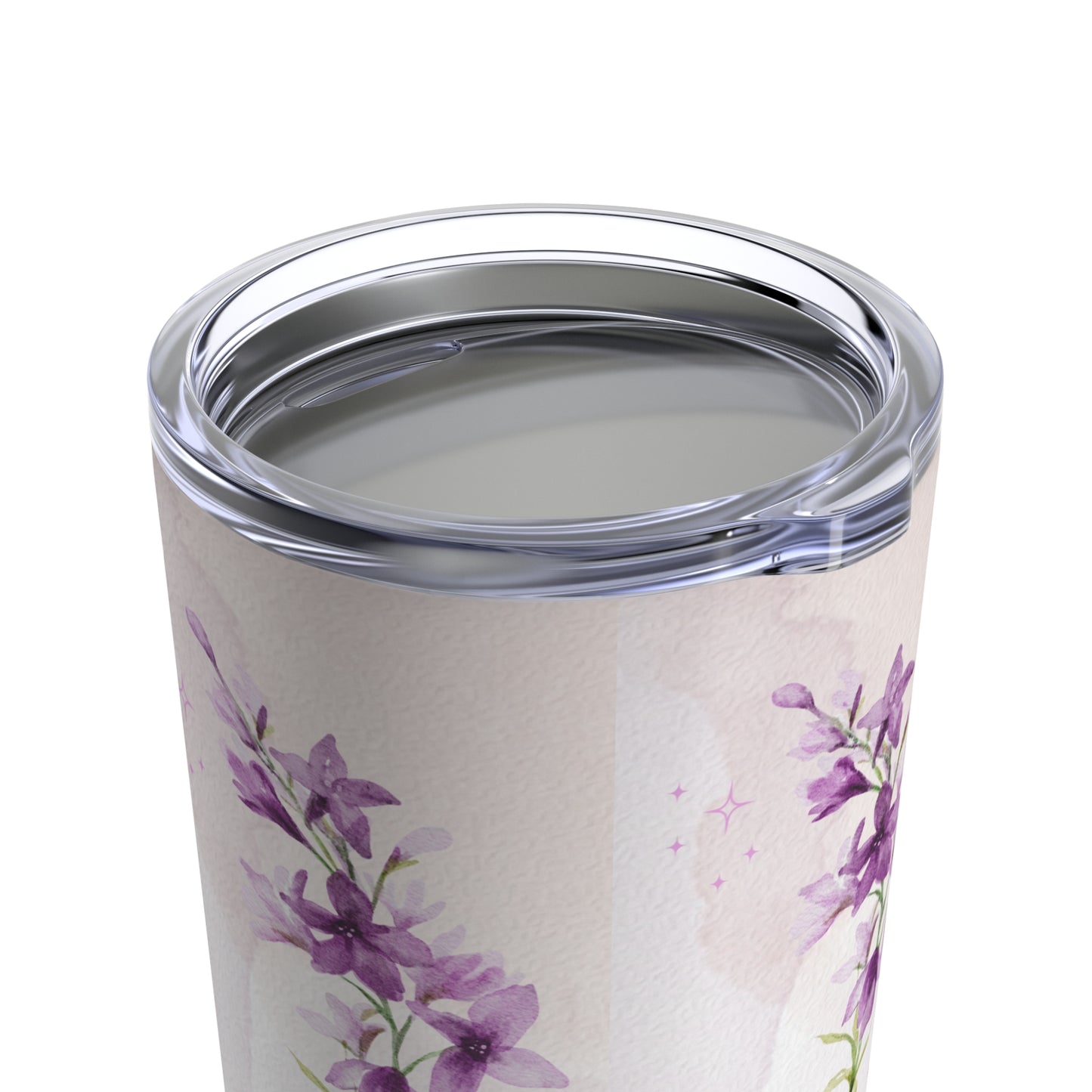 Tumbler 20oz with flower design