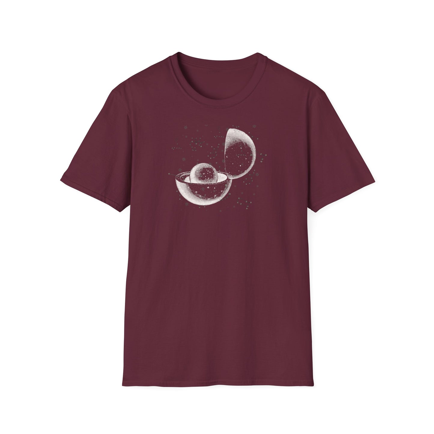 Unisex Softstyle T-Shirt - Planet design, Unique