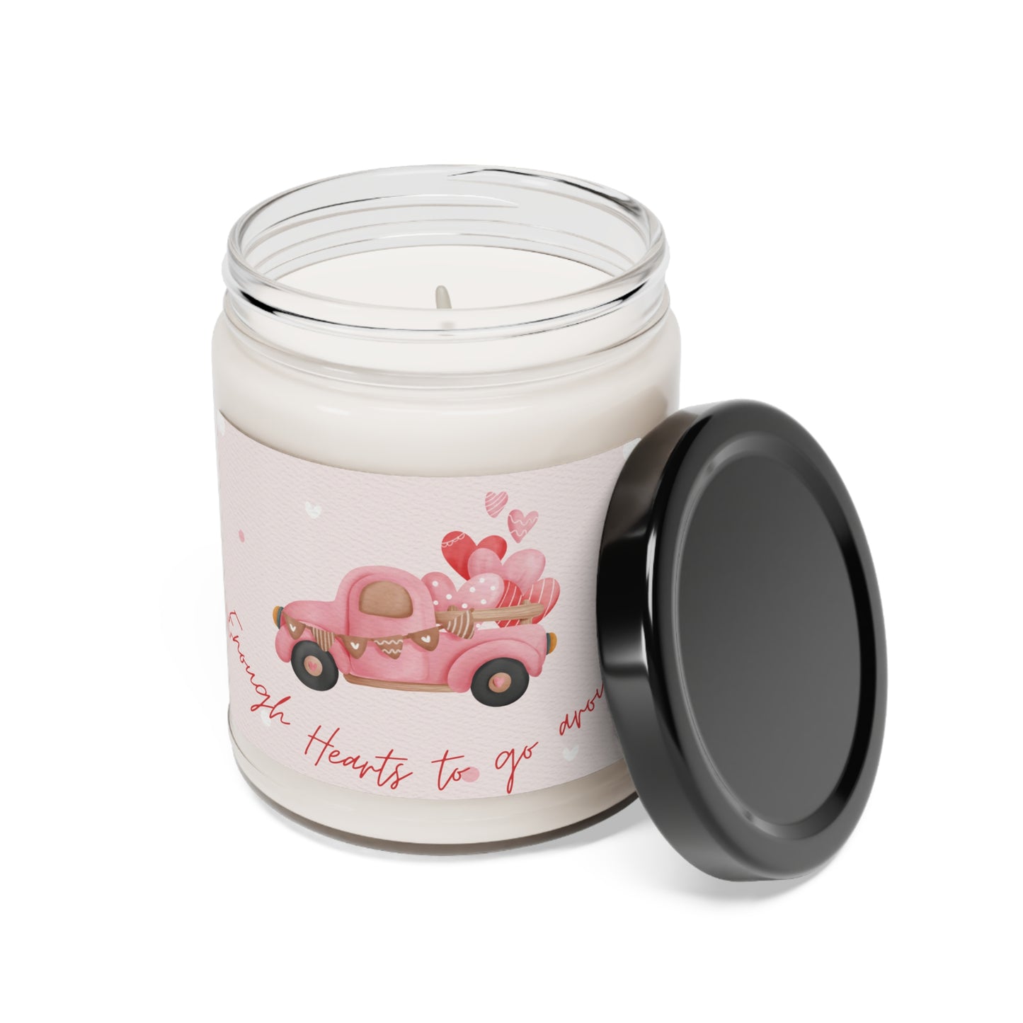 Scented Soy Candle with unique design, 9oz