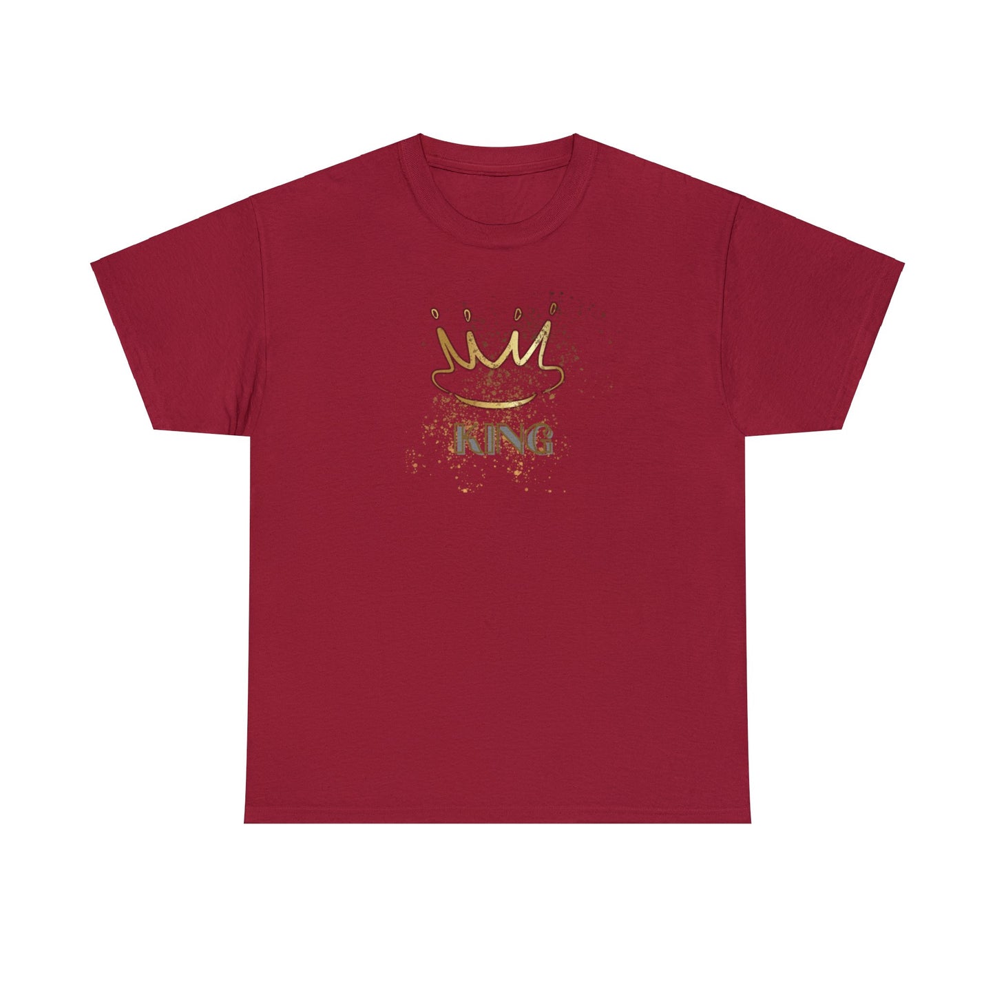 Unisex Heavy Cotton Tee - King typography