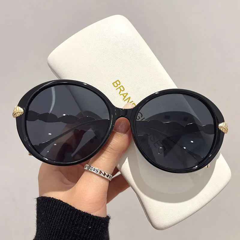 Round PC Full Frame Gradient Sunglasses