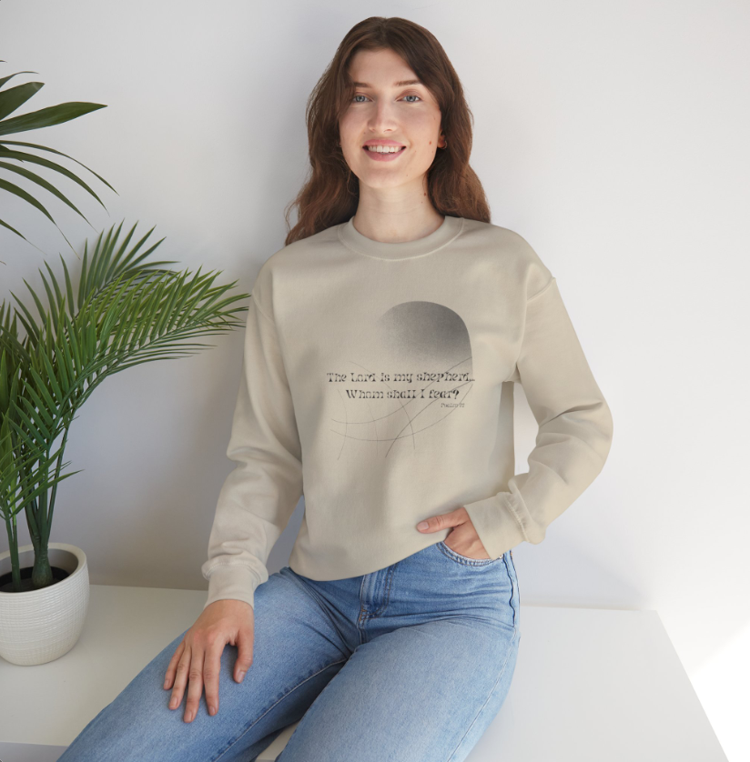 Unisex Heavy Blend™ Crewneck Sweatshirt - Quote, Typography and design