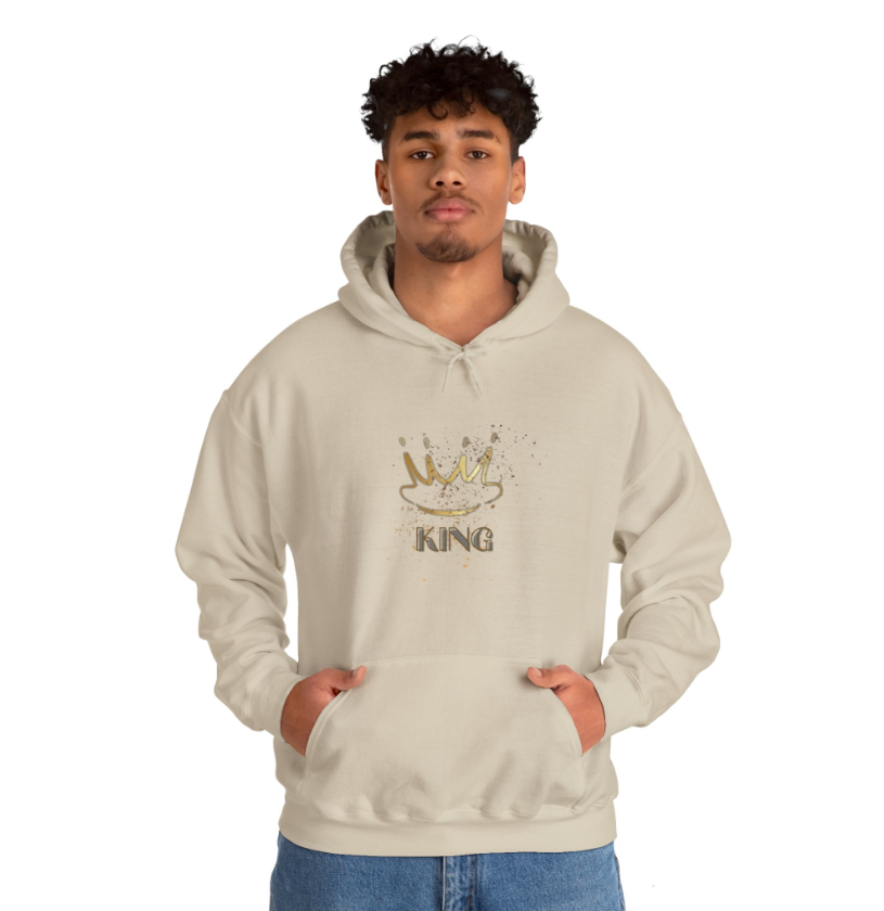 Unisex Heavy Blend™ Hooded Sweatshirt - King typography