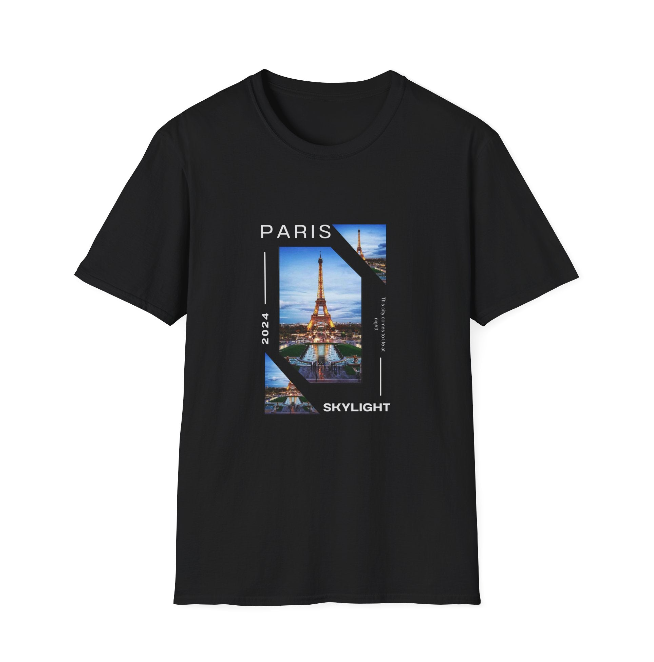 Unisex Softstyle T-Shirt with City View