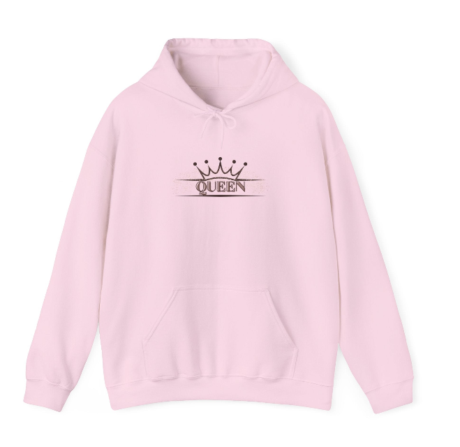 Unisex Heavy Blend™ Hooded Sweatshirt - Queen typography