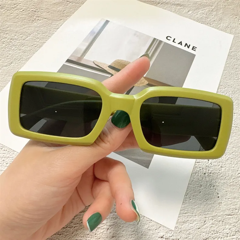 Rectangle Anti-UV Sunglasses