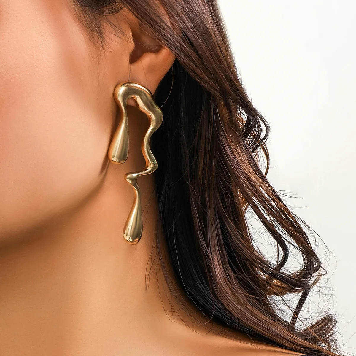 Geometric Irregular Shape Earrings