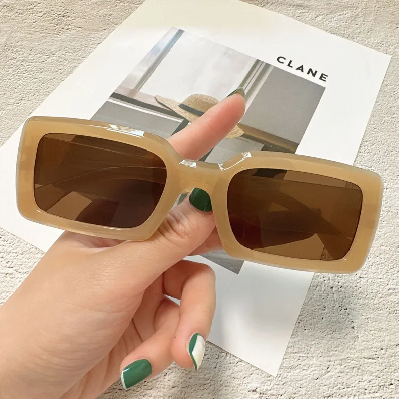 Rectangle Anti-UV Sunglasses