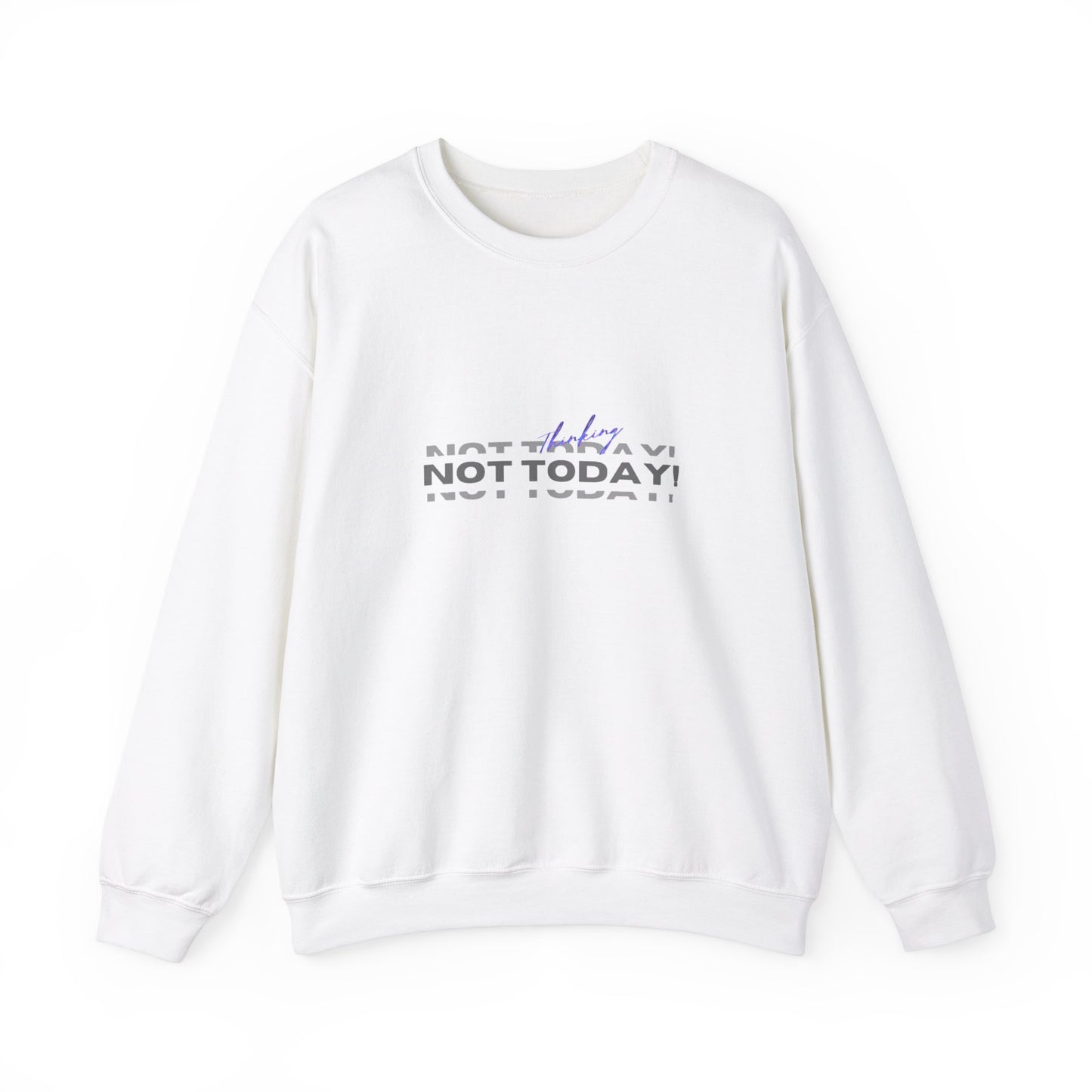 Unisex Heavy Blend™ Crewneck Sweatshirt with quotes, Typography