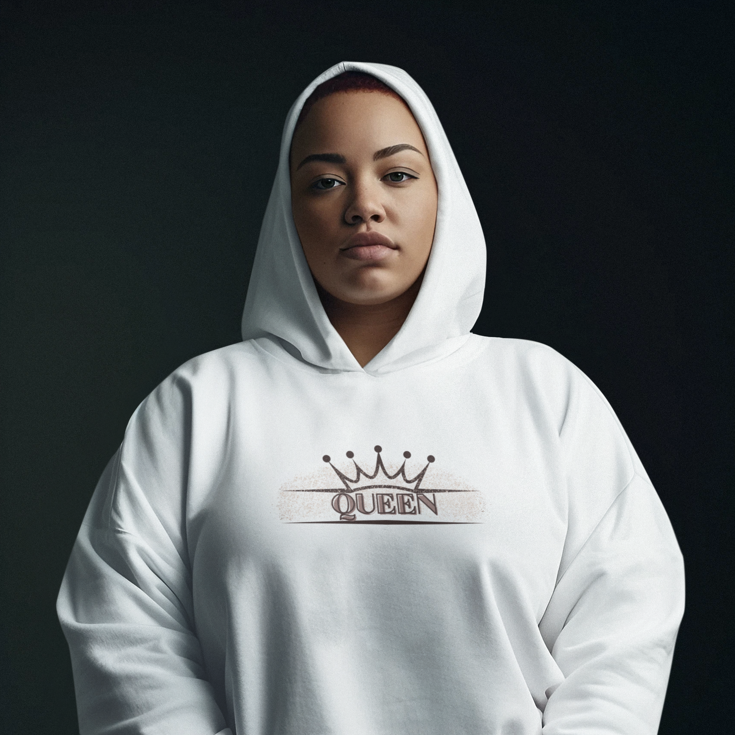 Unisex Heavy Blend™ Hooded Sweatshirt - Queen typography