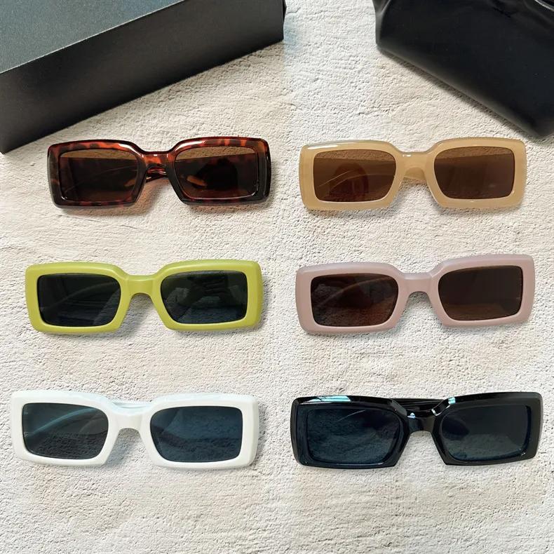 Rectangle Anti-UV Sunglasses