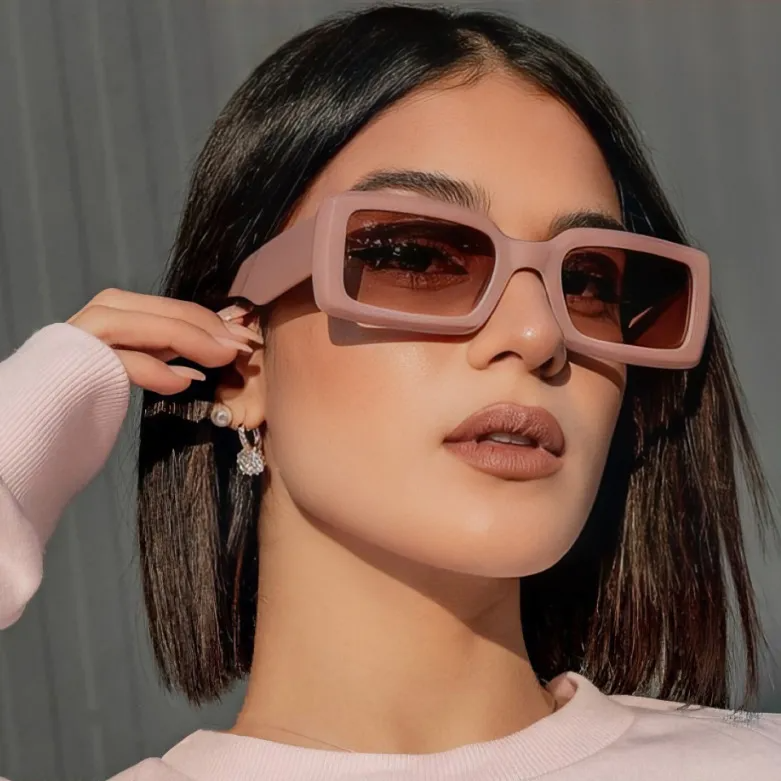 Rectangle Anti-UV Sunglasses