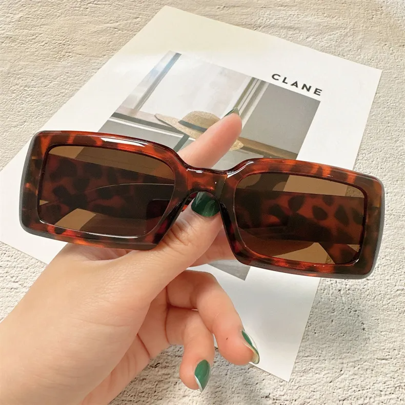 Rectangle Anti-UV Sunglasses