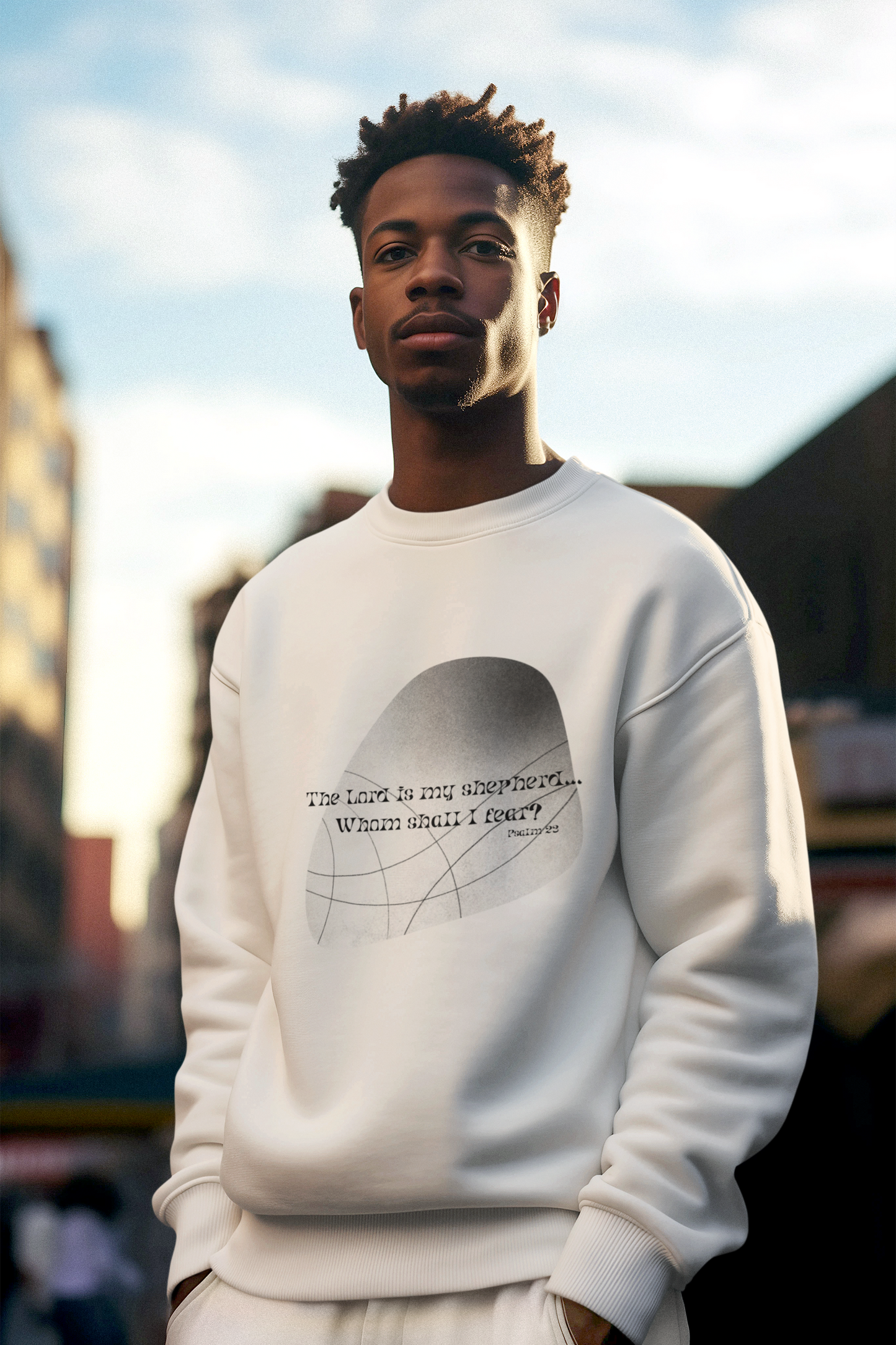 Unisex Heavy Blend™ Crewneck Sweatshirt - Quote, Typography and design