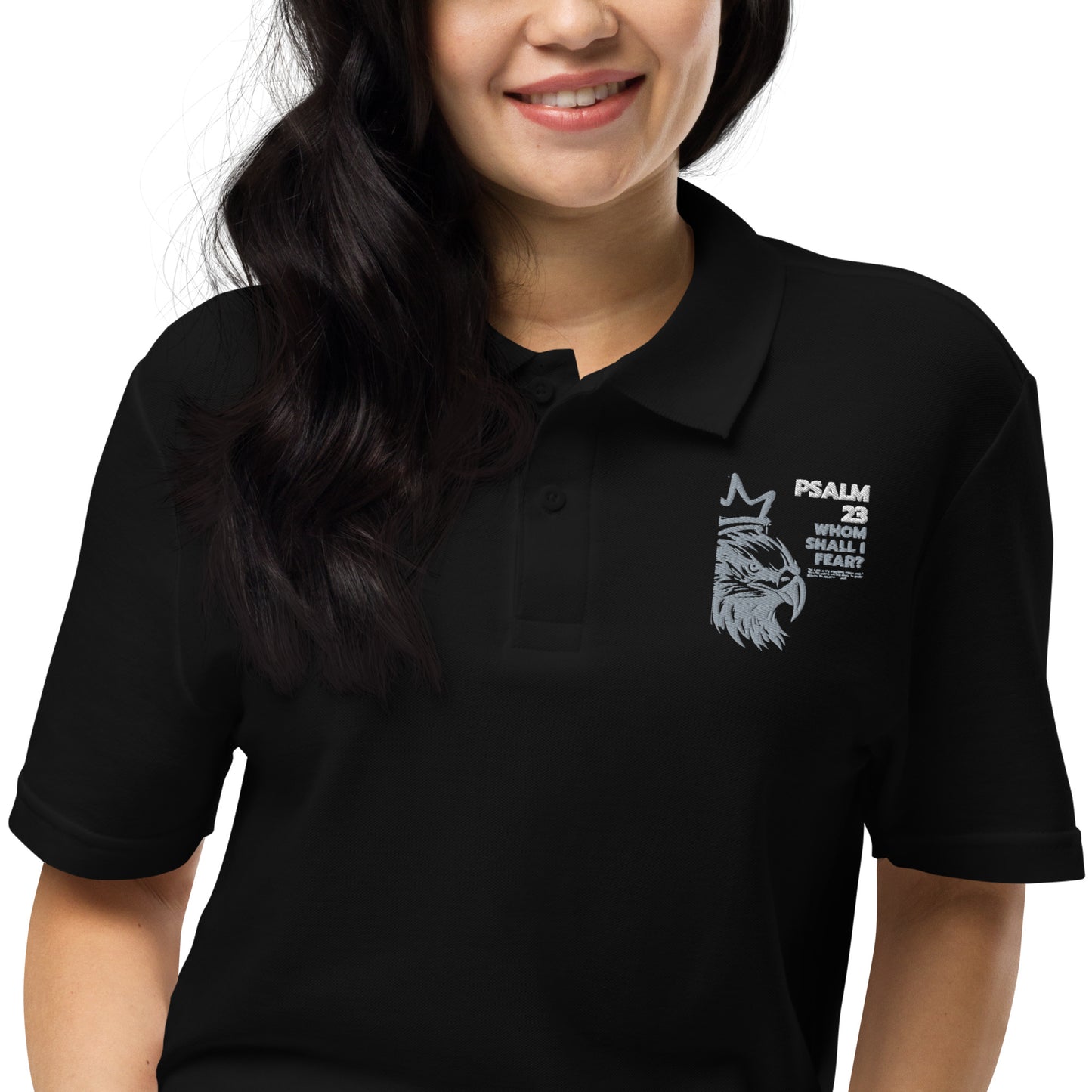 Unisex pique polo shirt