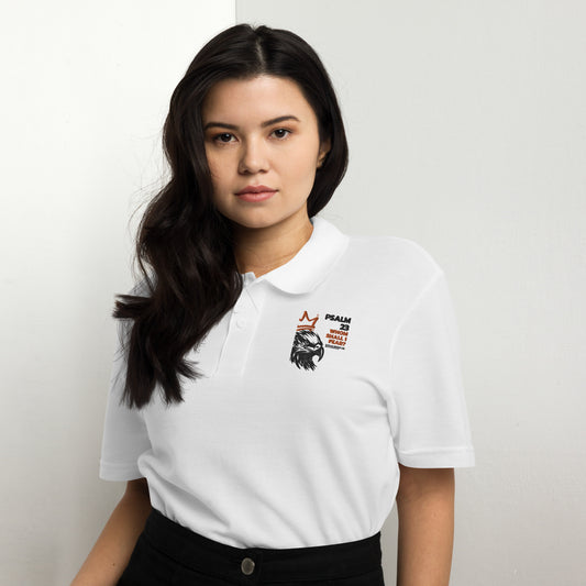 Unisex Pique Graphic Polo shirt