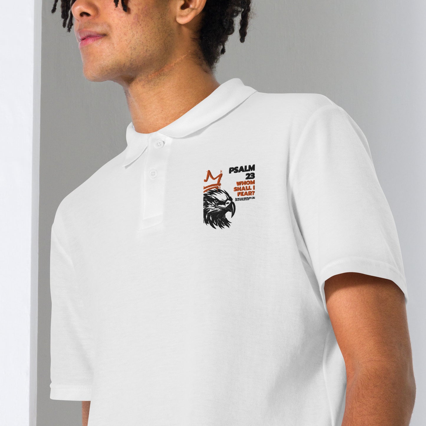 Unisex Pique Graphic Polo shirt